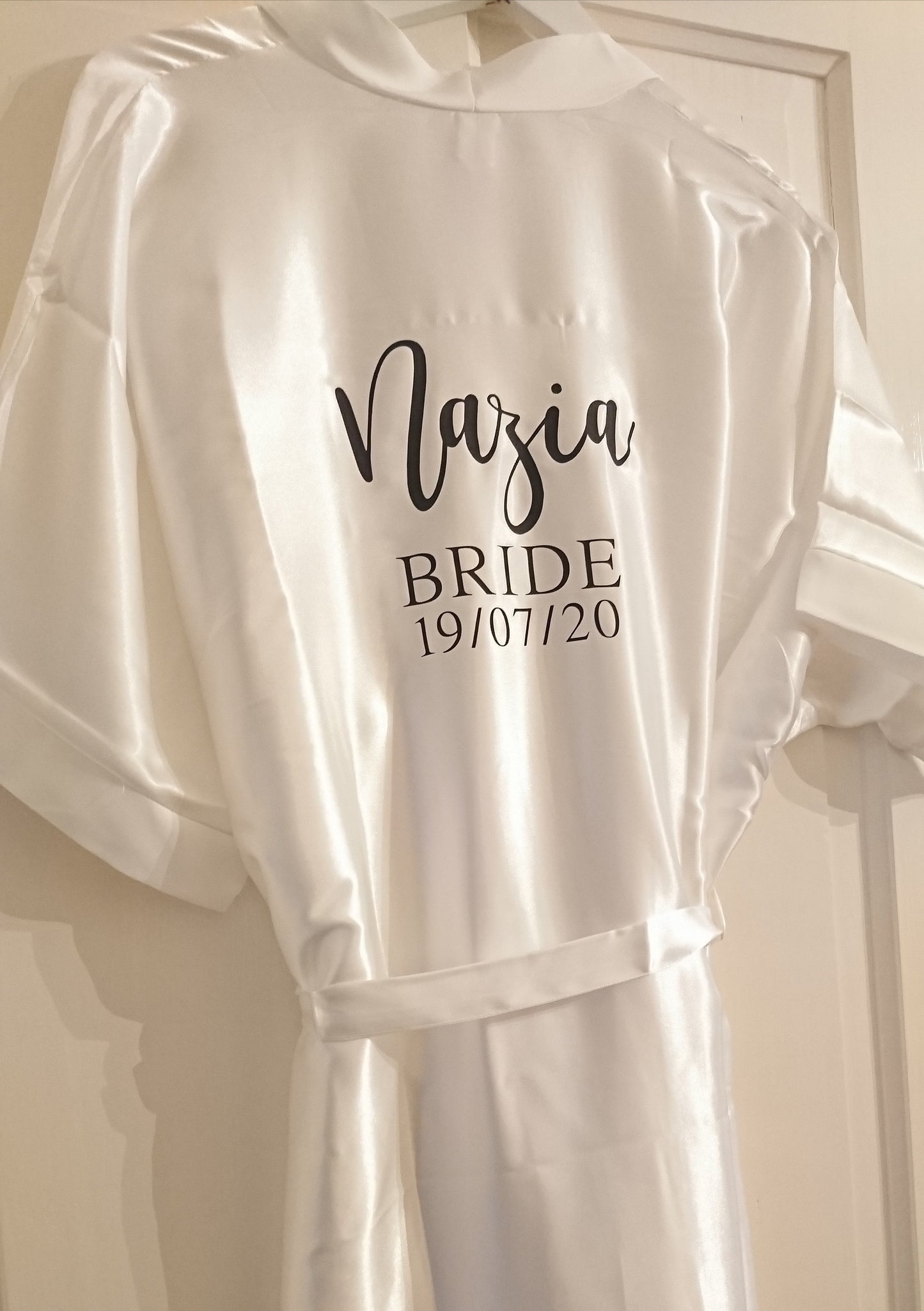 Bridal Party Robes - Plain edge