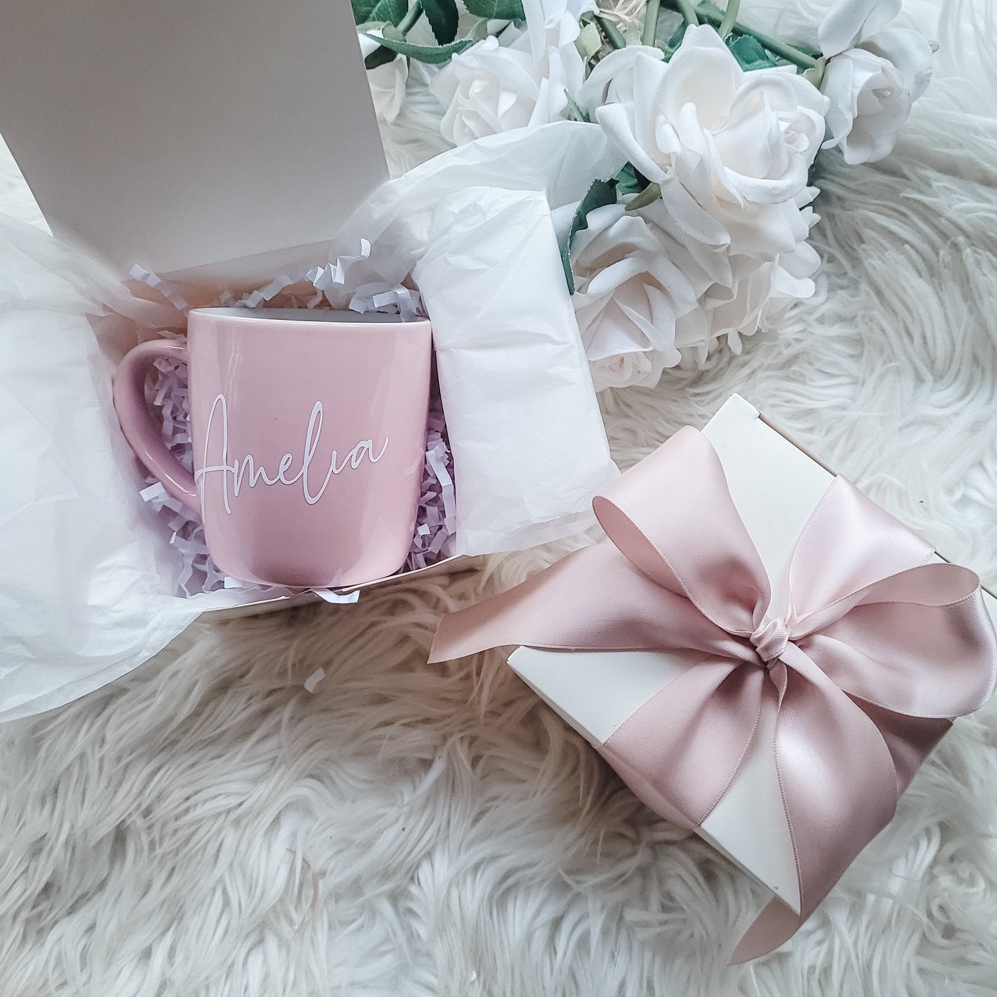 Blush Pink Mug - Personalised Bridesmaid Gift
