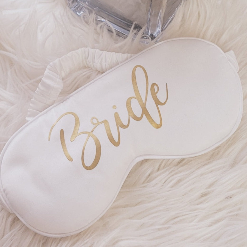 Luxury Bride Sleep Mask