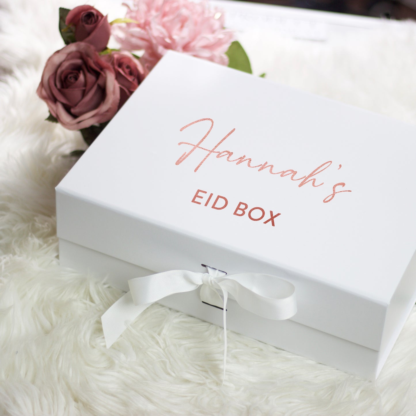 Eid Gift Box with Script Font