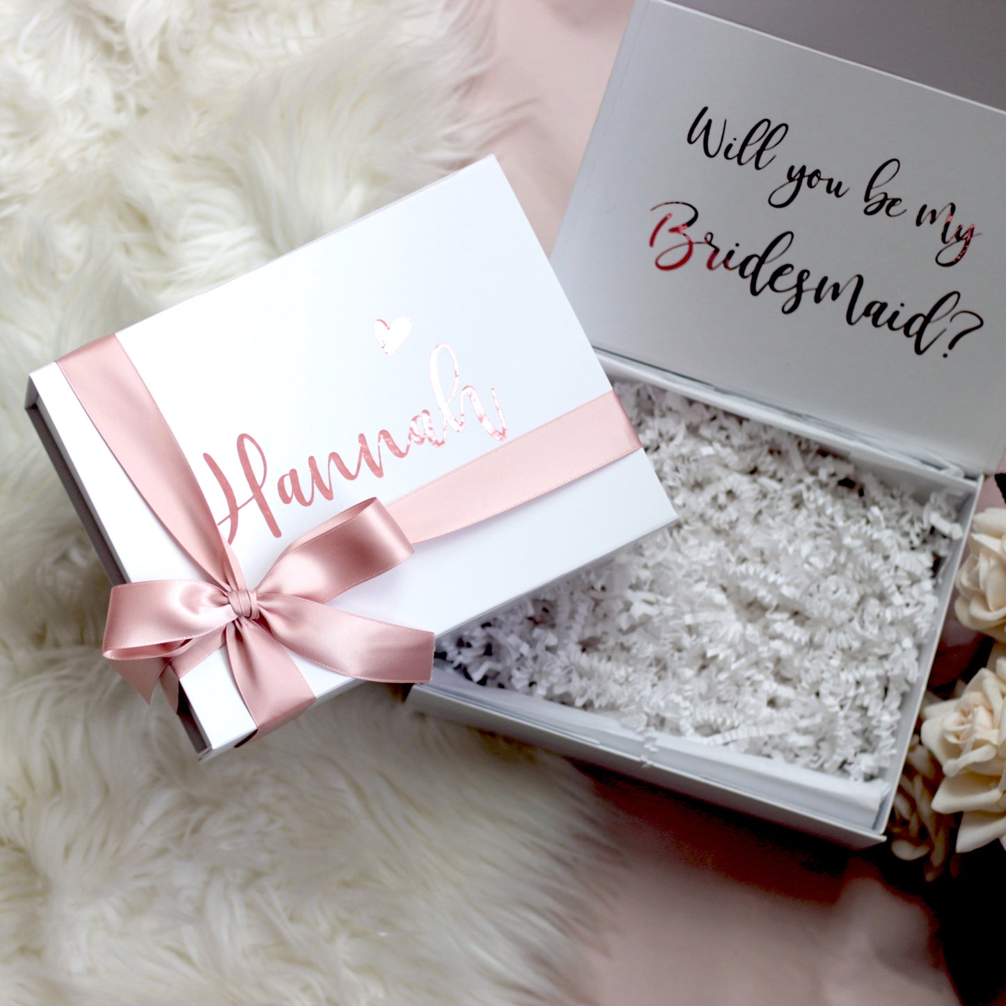 Pink Blossom Bridesmaid Gift Box