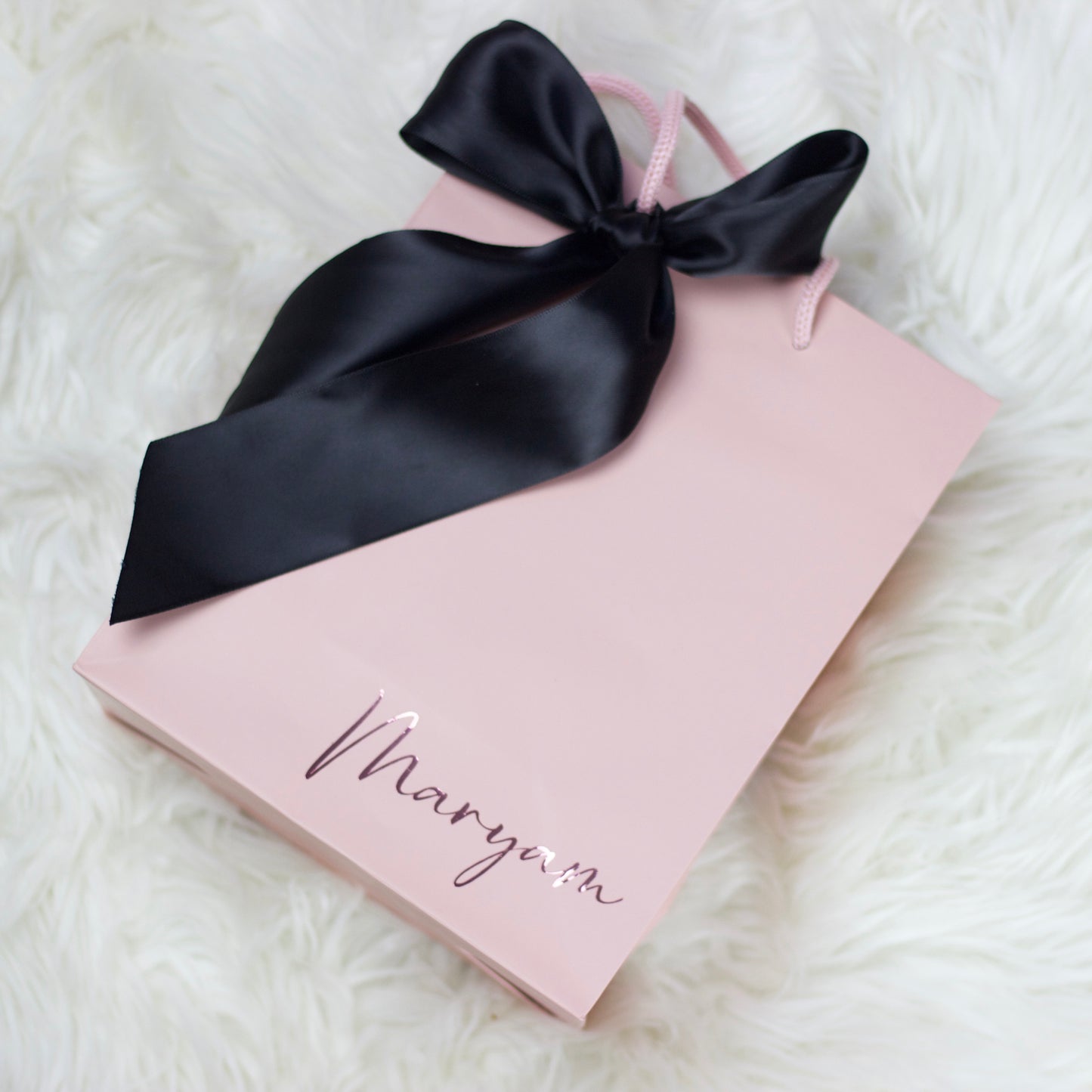 Bridal Party Gift Bag - Blush Pink - Medium