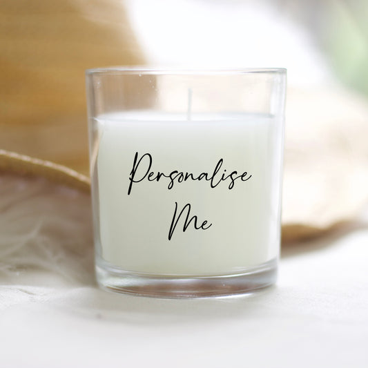 Personalised Candle (White)